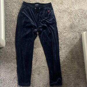 Polo Ralph Lauren Men's Dark Blue Velvet Joggers